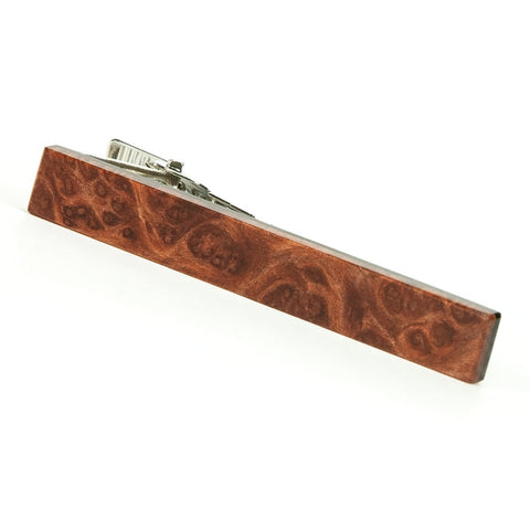 Redwood Burl Tie Clip