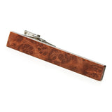 redwood burl tie clip