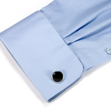 Shirt Sleeve Silver Cufflinks