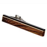 Honduran Rosewood Ebony Holly Tie Clip