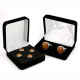 Amboyna Cufflink Tuxedo Stud Set - Gift Box