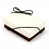 Cream & Brown Gift Box