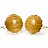 Sterling Silver Whiskey Bourbon Cufflinks 	