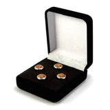 tuxedo shirt stud set - gift boxed